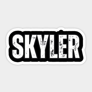 Skyler Name Gift Birthday Holiday Anniversary Sticker